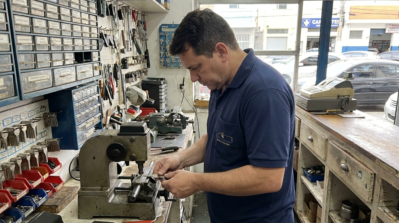 Confecção de Chave Automotiva profissional no Condor, Belém‑PA