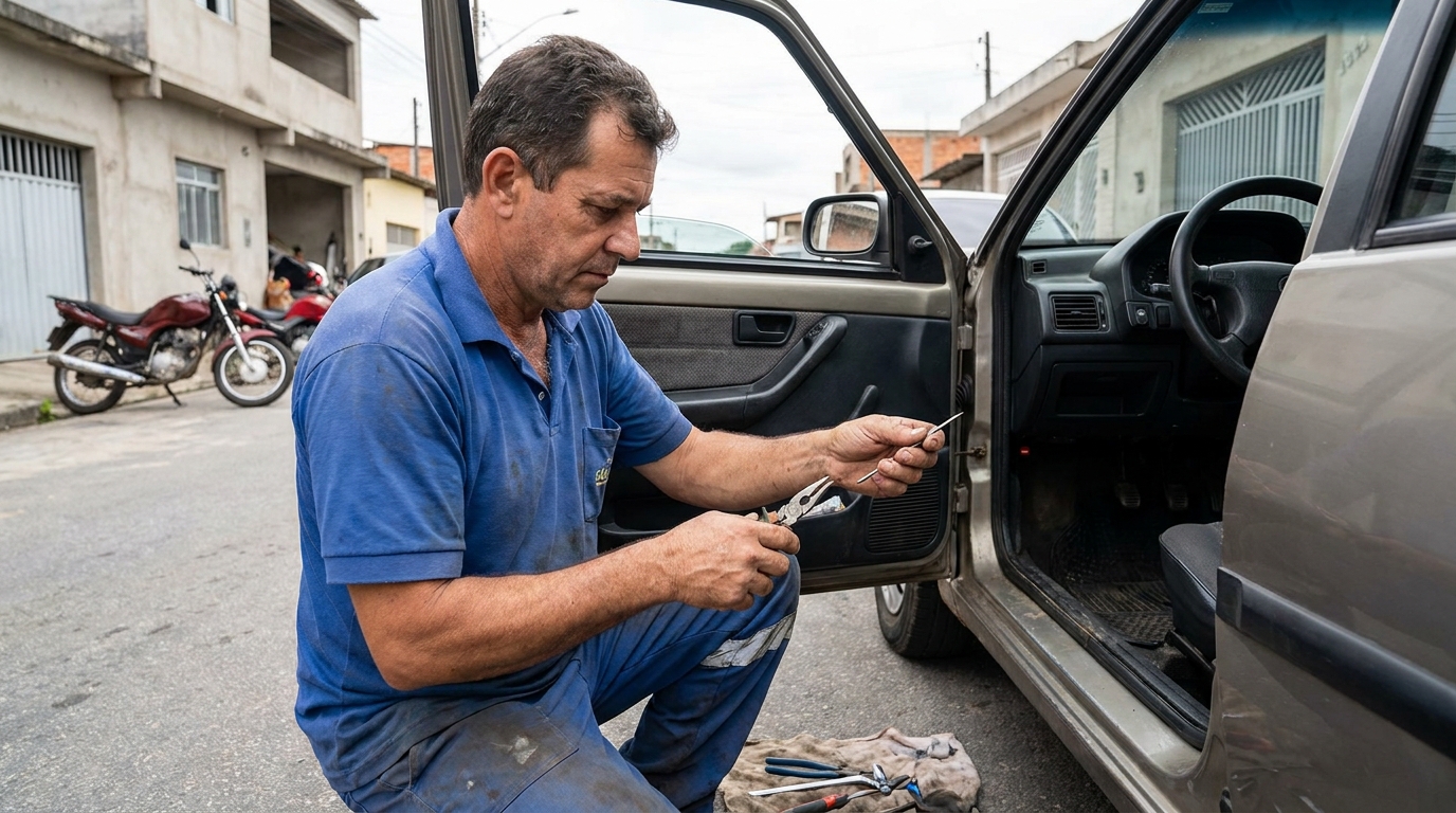 Serviço de Extração de Chave Quebrada na Utinga, Belém‑PA