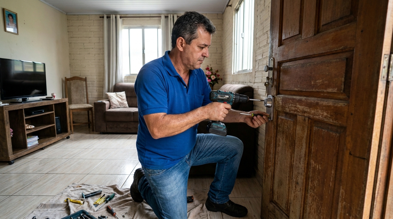 Serviço de Instalação de Fechadura Residencial em Cotijuba, Belém‑PA