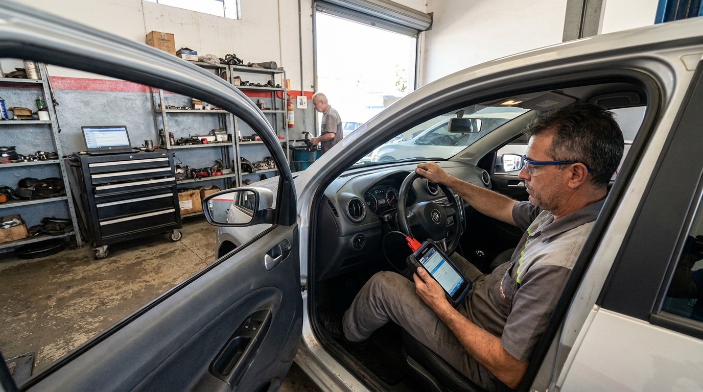 Reset de Airbag profissional em Belém‑PA